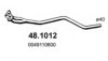 TALBO 48031U Exhaust Pipe